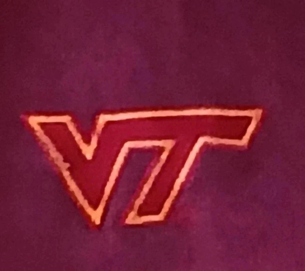 Perrin Virginia Tech Hokies burgundy hoodie Sweatshirt Embroidered Logo estimated size XL – photo 6
